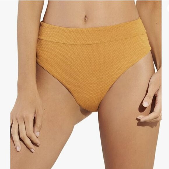 Maaji  Suzy Q Golden Hour High Rise Reversible Bikini Bottom Floral Size 3XL - Picture 2 of 4